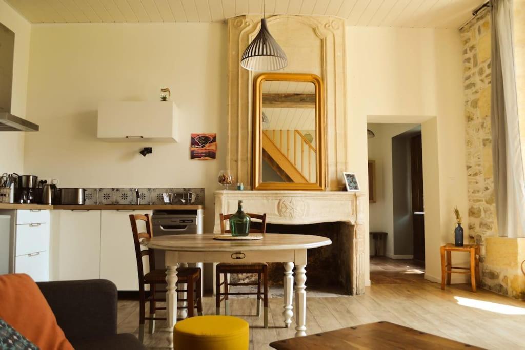 Apartmán Gite A La Ferme Chaleureux Civrac-de-Blaye Exteriér fotografie